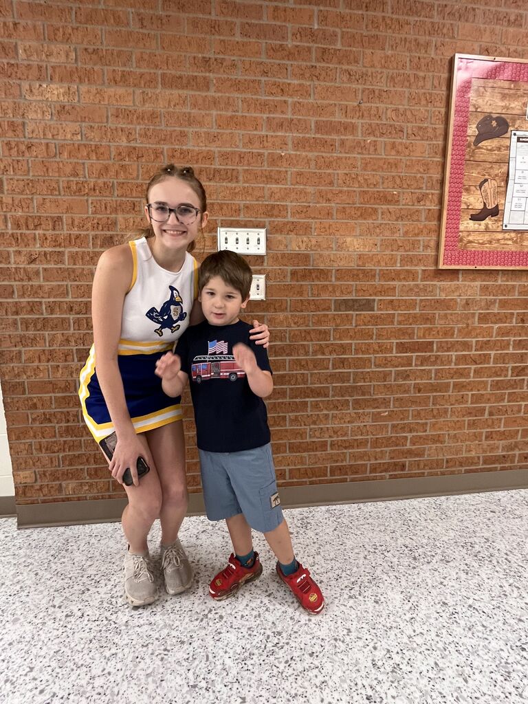 Cheer hug