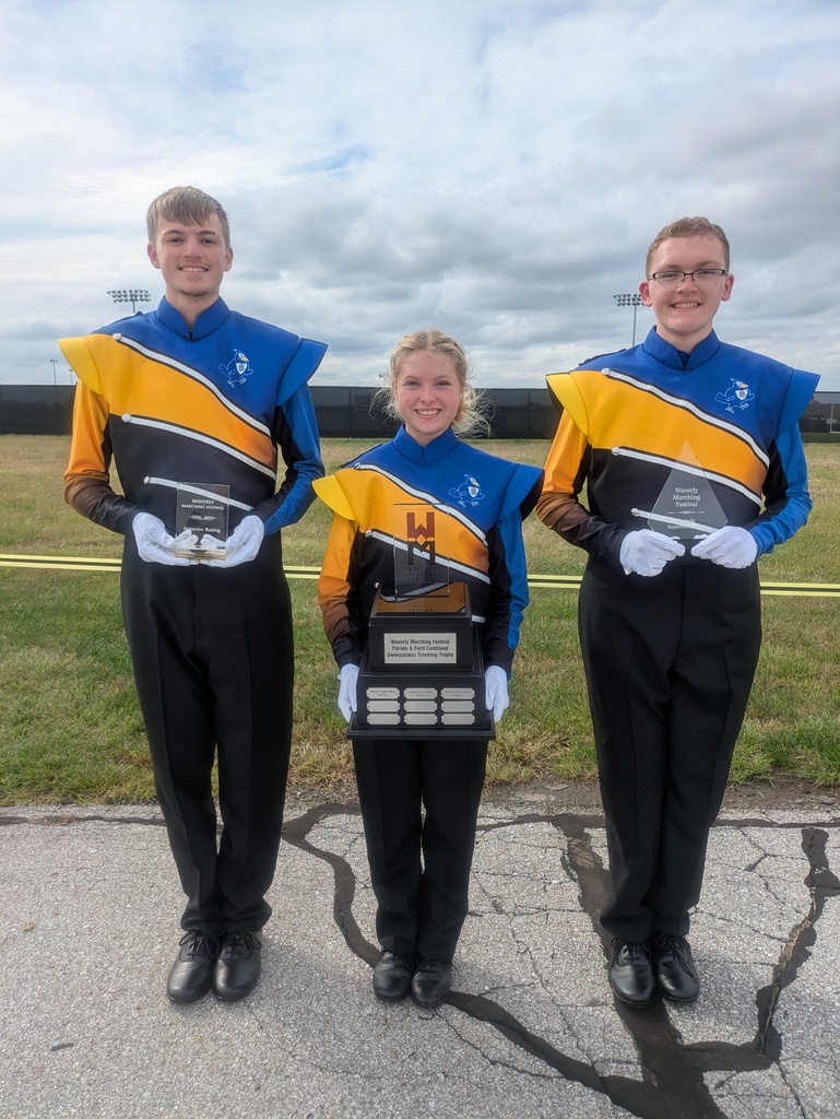 drum majors with awards