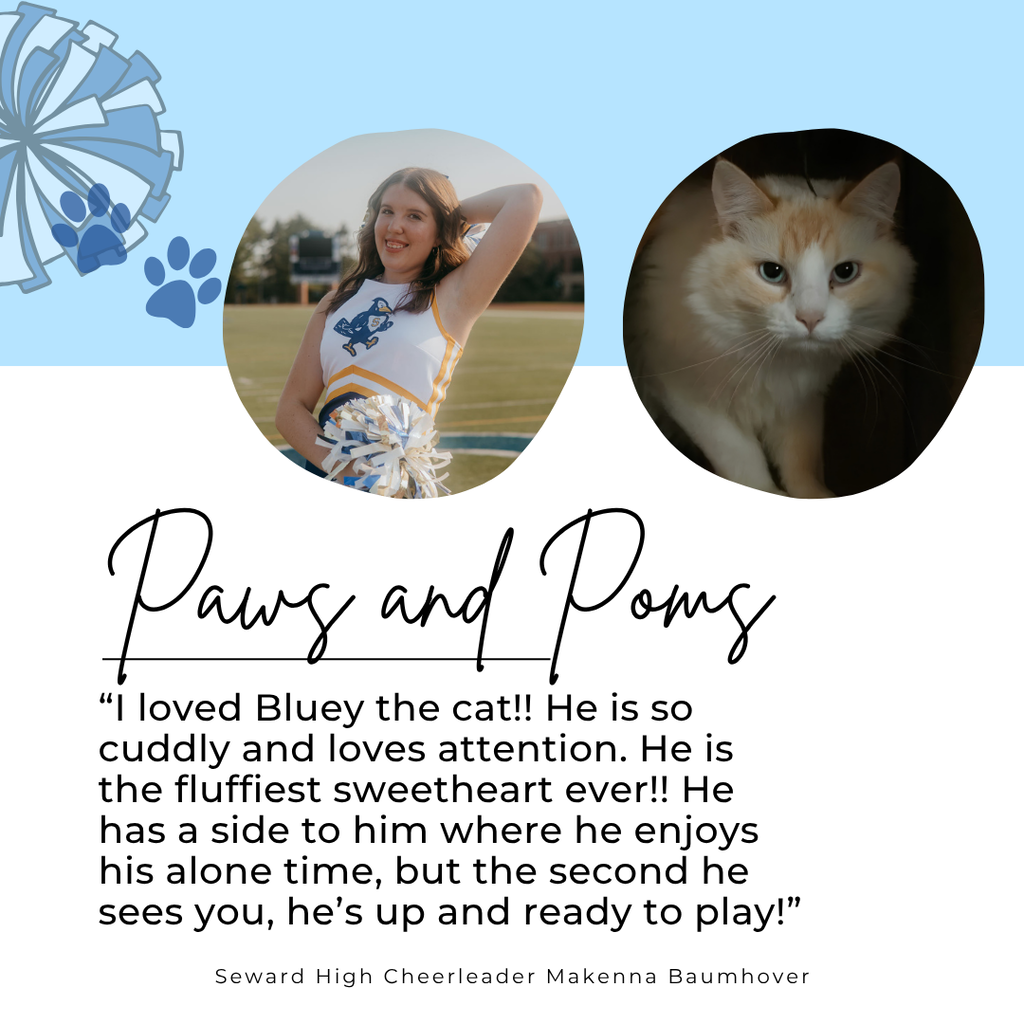Makenna and Bluey