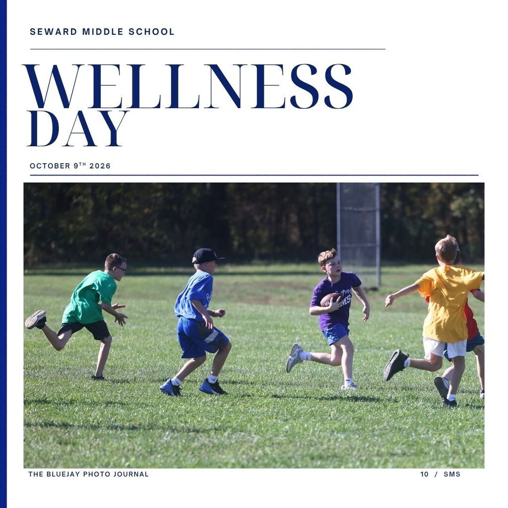 Seward Middle School students enjoyed a change of pace on Friday during Wellness Day, participating in a variety of activities focused on health and well-being.  Thank you to the Concordia University students who spent the day with us, sharing their time, energy, and enthusiasm!