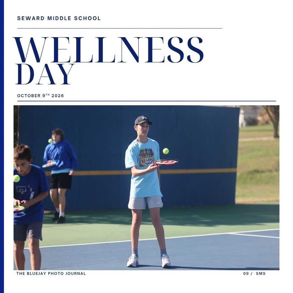 Seward Middle School students enjoyed a change of pace on Friday during Wellness Day, participating in a variety of activities focused on health and well-being.  Thank you to the Concordia University students who spent the day with us, sharing their time, energy, and enthusiasm!