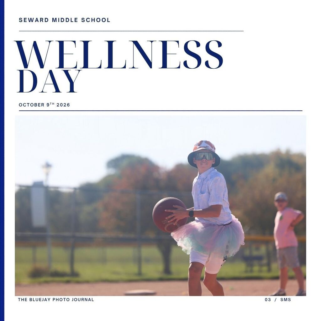 Seward Middle School students enjoyed a change of pace on Friday during Wellness Day, participating in a variety of activities focused on health and well-being.  Thank you to the Concordia University students who spent the day with us, sharing their time, energy, and enthusiasm!