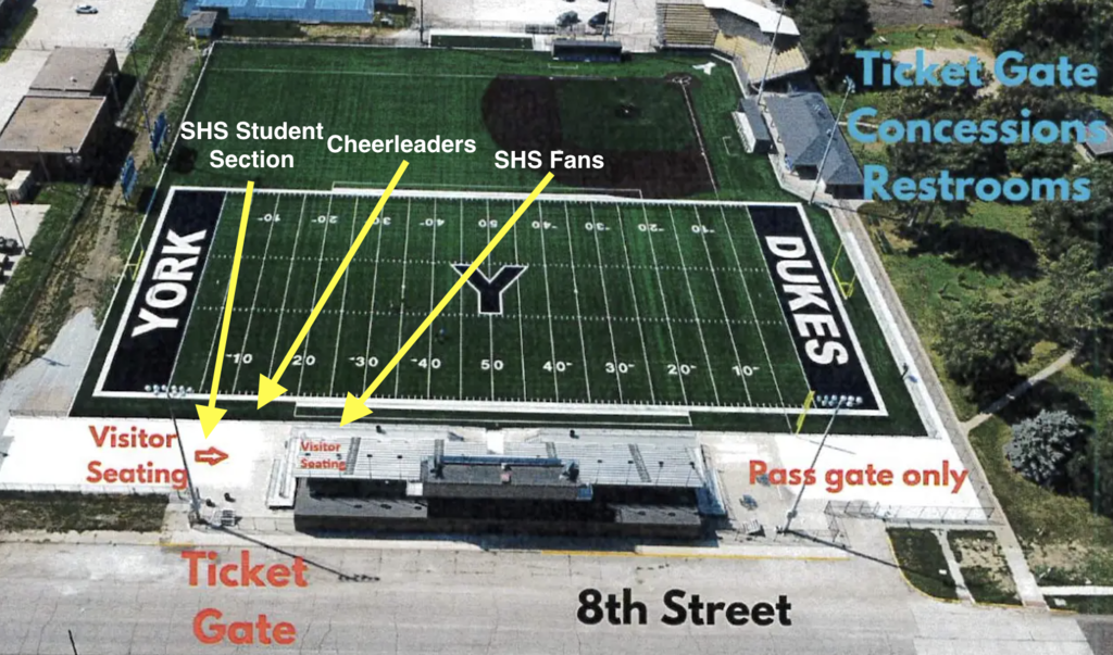 Fans at York Football