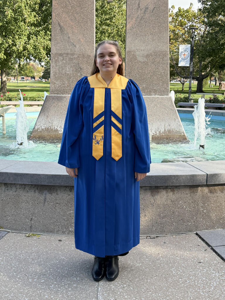 Junior Christie Brecka was selected by audition to participate in the Midland Festival Honor Choir at Midland University on Monday October 19th. 