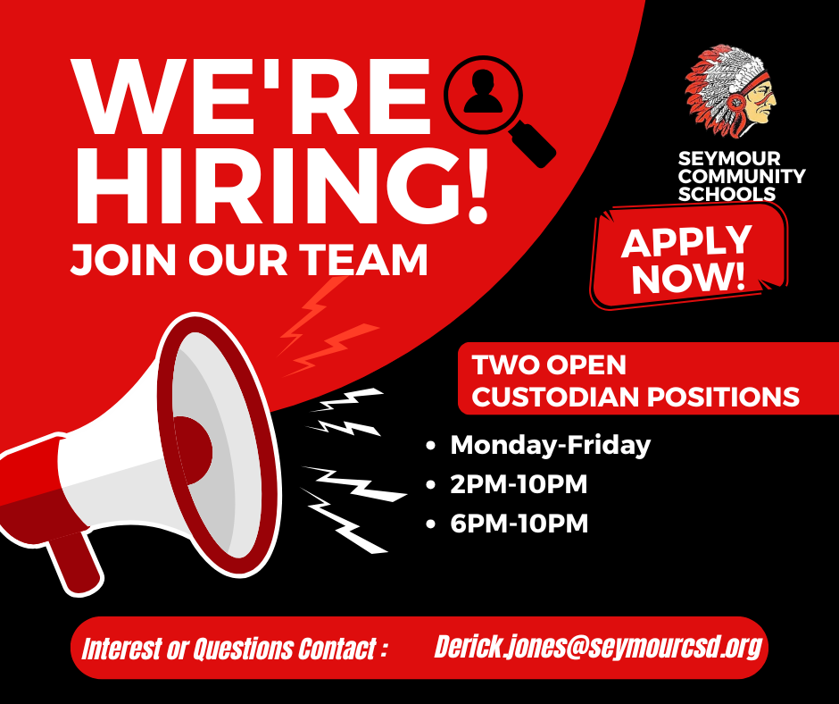 Now hiring 10-1-25
