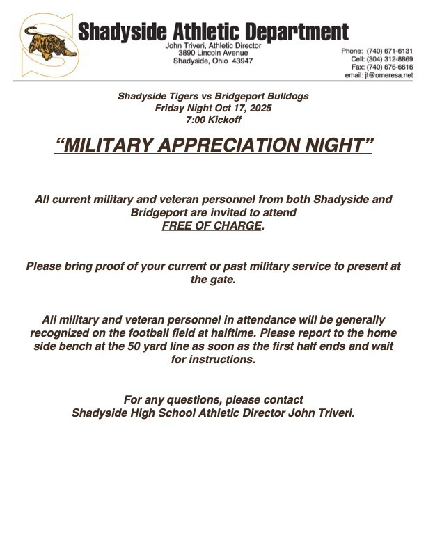 Military Appreciation 