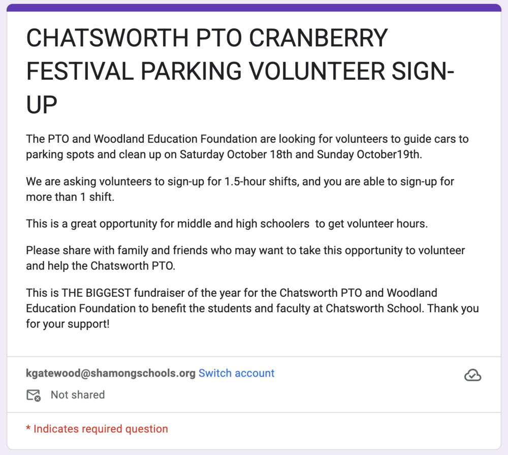 Sign-up