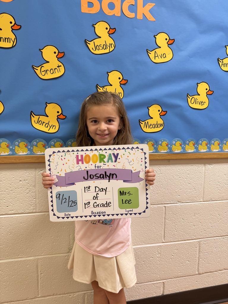 First week of school complete!
