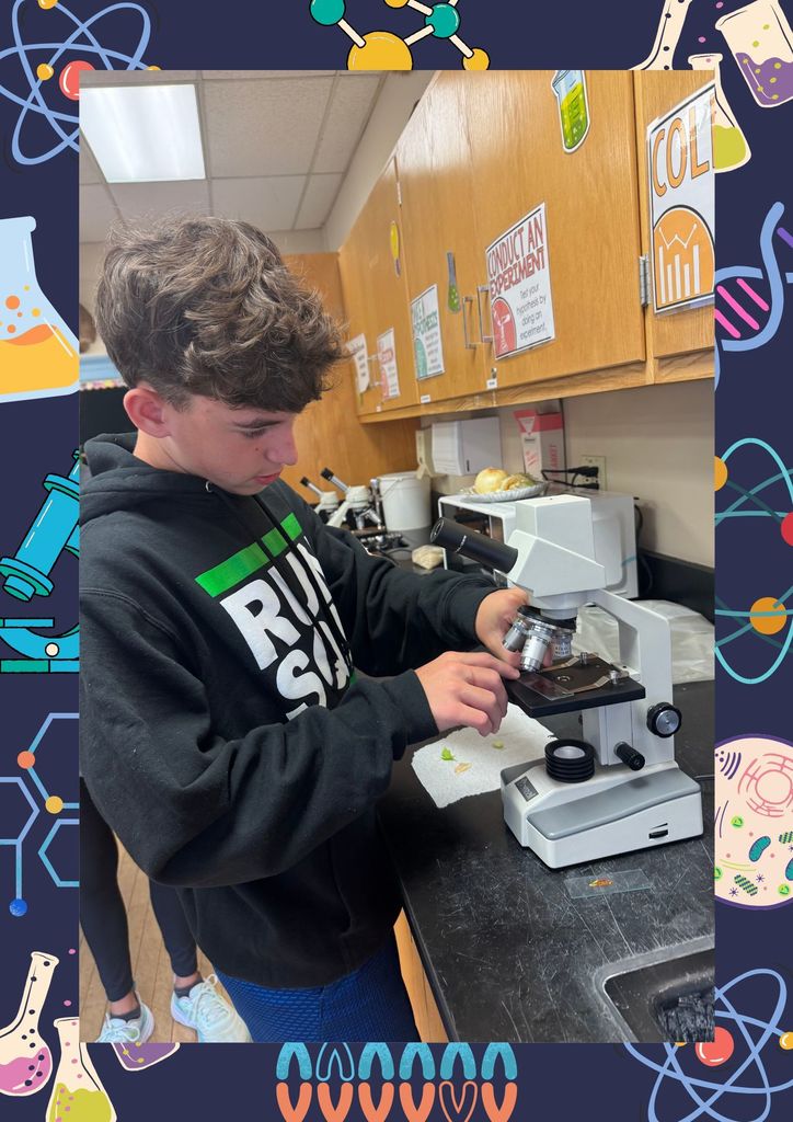 Some of our students explored cool science topics.