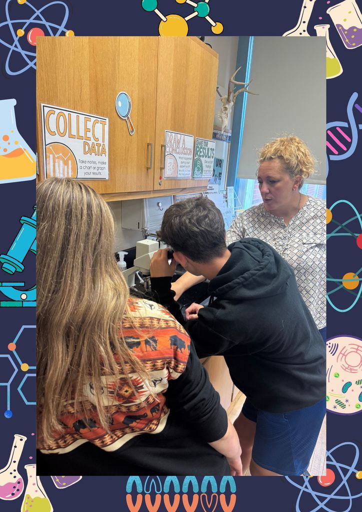 Some of our students explored cool science topics.