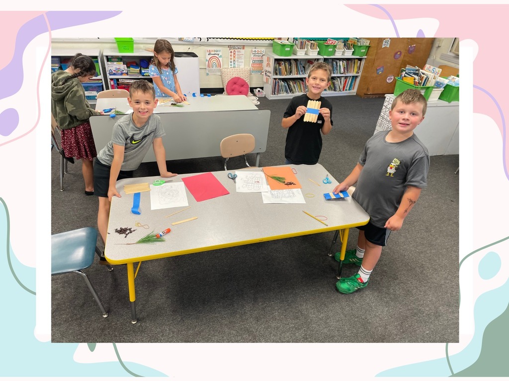 Some of our students explored cool science topics.