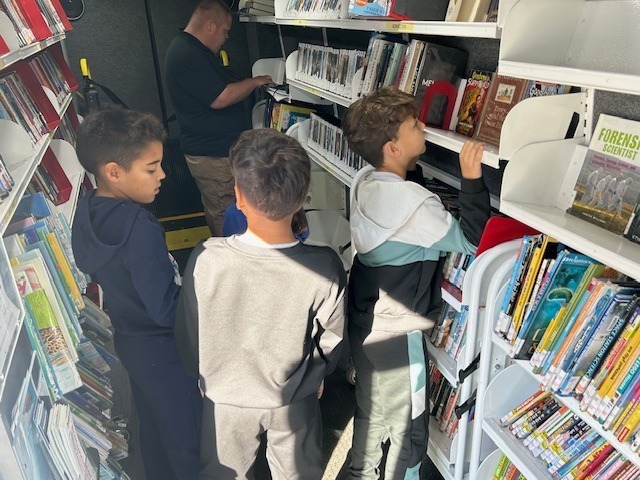 Visit from Burlington County Library System 