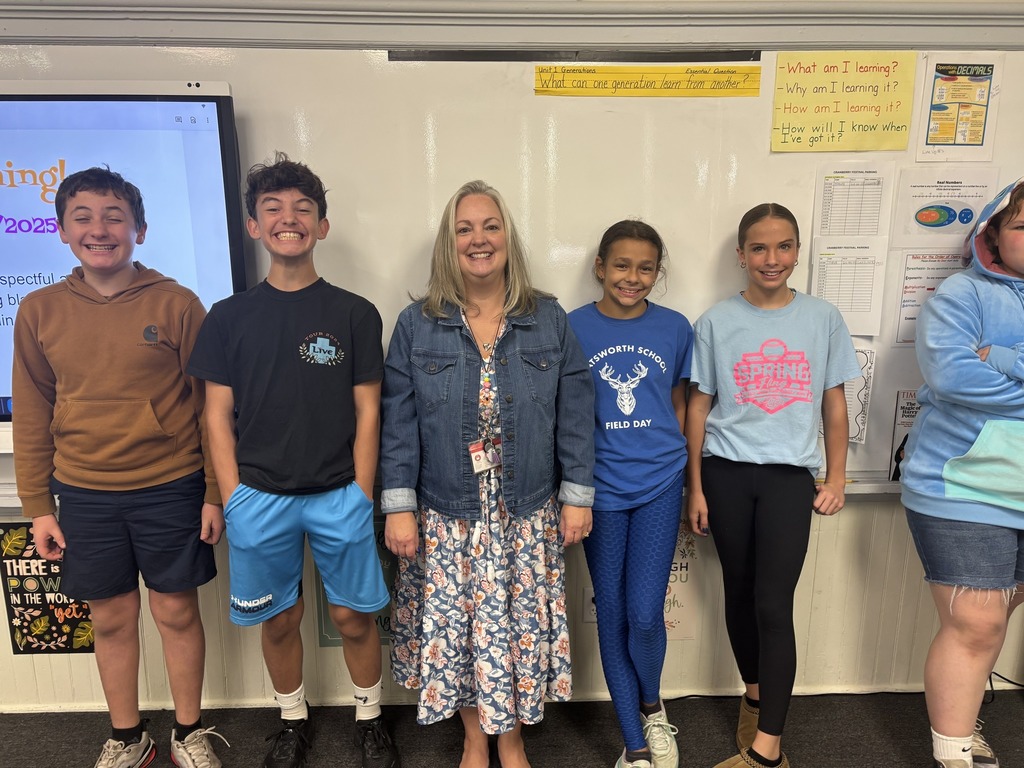 Our students and staff took part in dressing in blue for bullying prevention.