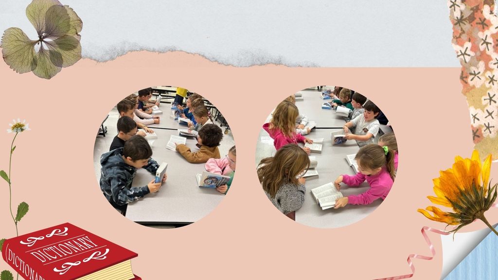 The Rotary club came To IMS and donated dictionaries to all 3rd grade classes.