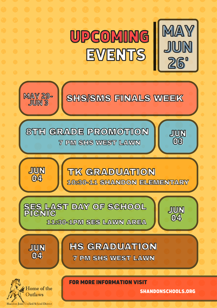Upcoming Events
