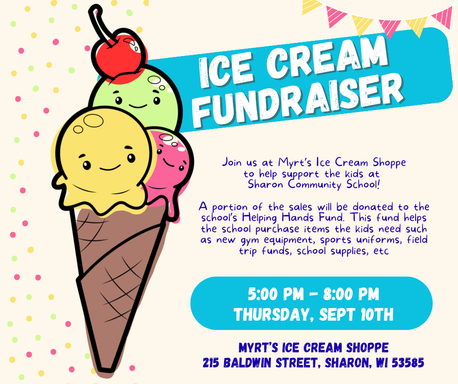 Ice Cream Fundraiser 