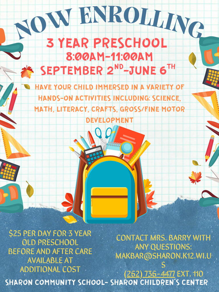 3k enrollment flyer
