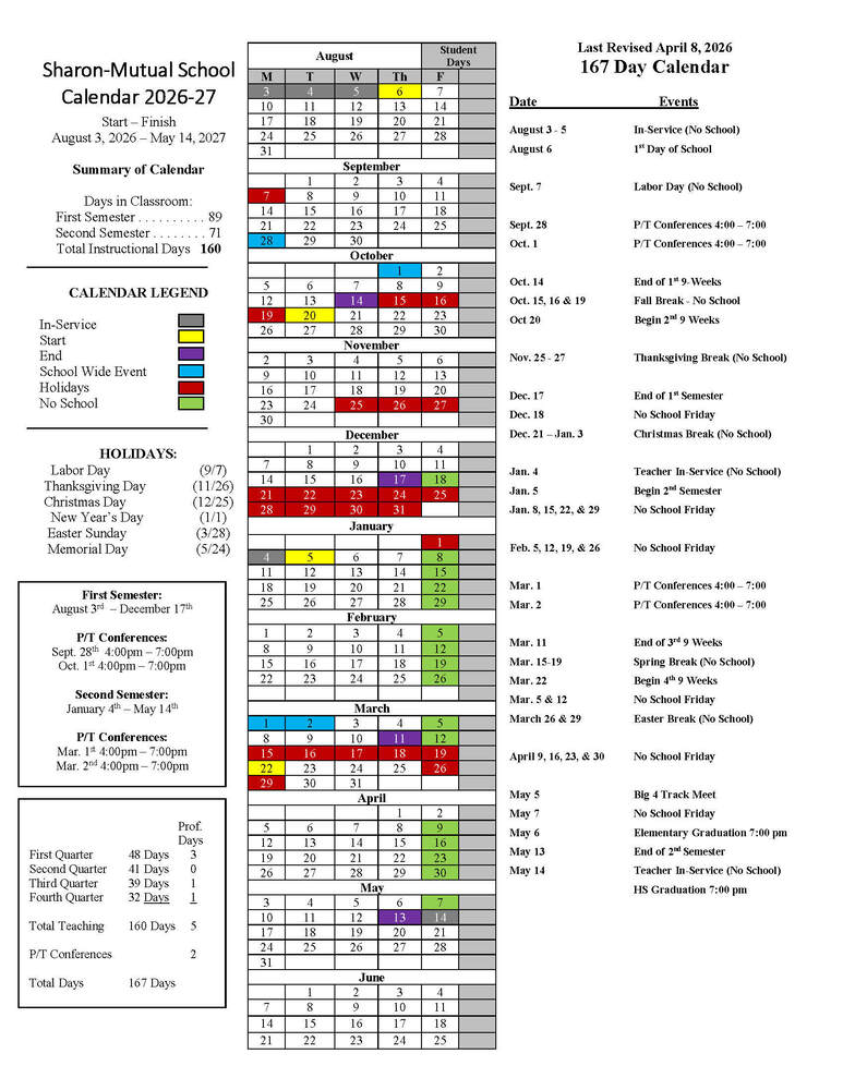 Calendar