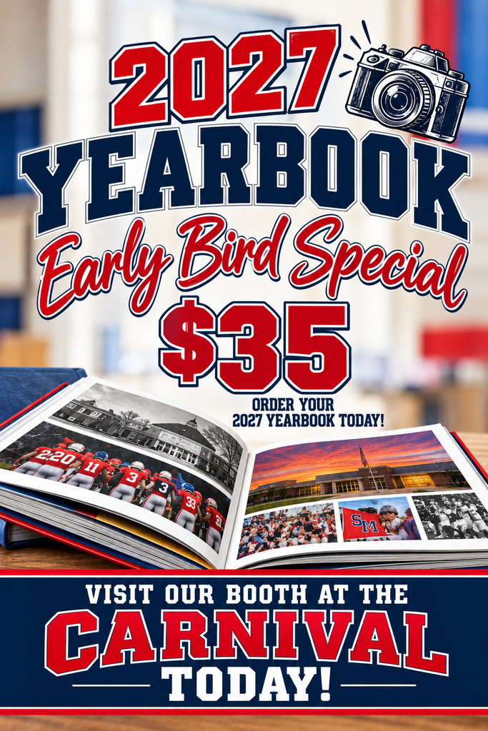 Early bird special for 2027 yearbook at the carnival