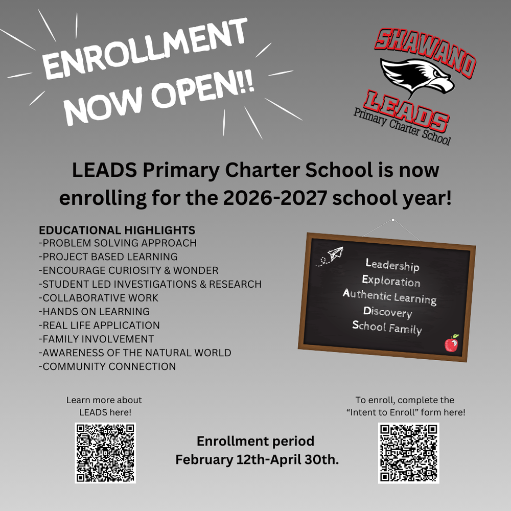 LEADS Enrollment Now Open