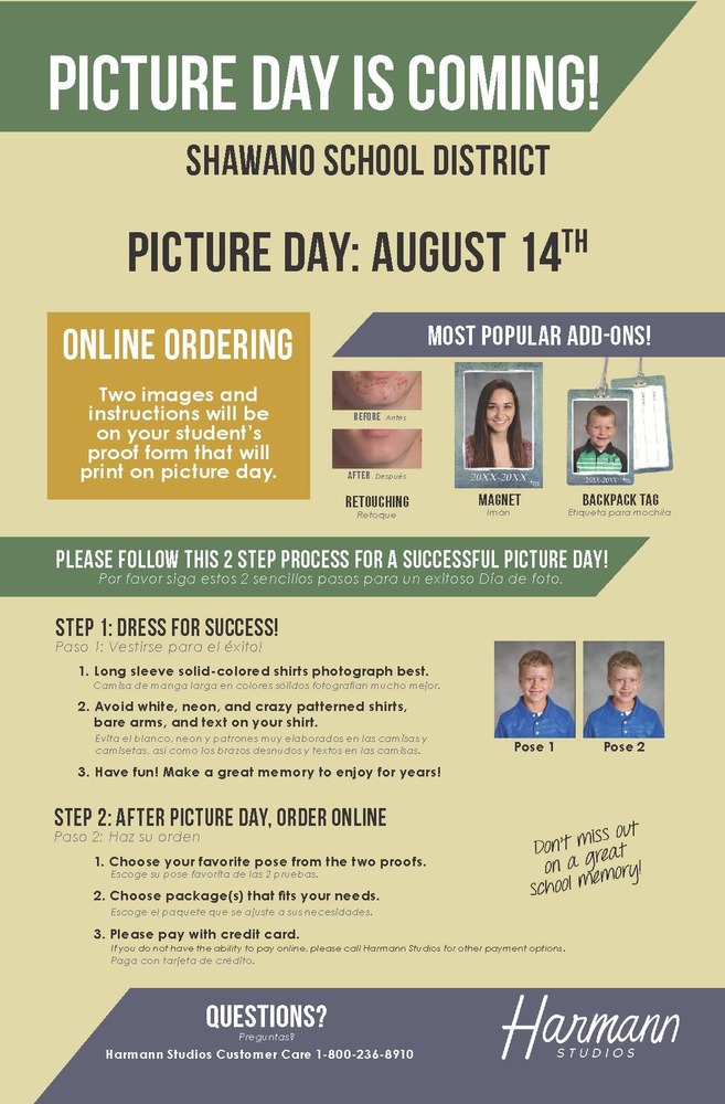 Picture Day is Coming