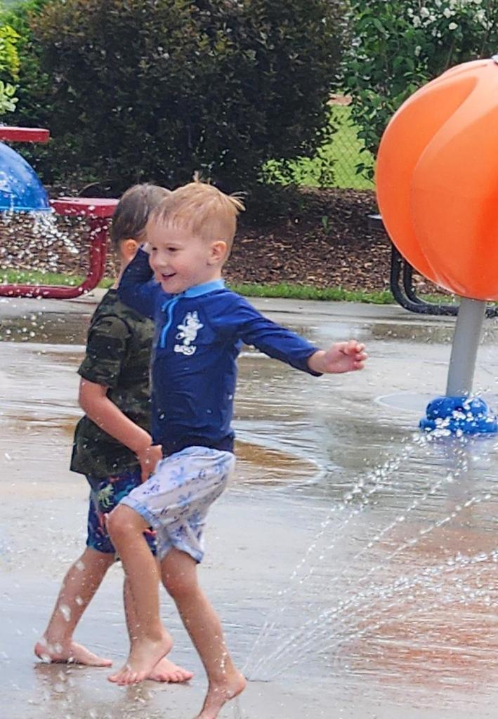 🌞 What a great day to have a GREAT day at the splash pad in Shawano! 🌊 The morning started off looking a little more “3-hour tour with Gilligan” than “sunny summer fun,” but the weather turned out absolutely perfect! ☀️ Mrs. Boldt's and Ms. Wilson's summer school classes spent the whole morning playing at the park, splashing around, laughing with friends, and making the kind of memories that only summer can bring. The smiles were big, the giggles were nonstop, and the joy was contagious 💦❤️ We only had 1 brave casualty. Two socks that apparently decided to extend their stay! #ShawanoProud