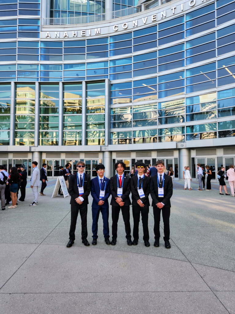 Congratulations to the SCHS FBLA students who earned their way to Nationals in Anaheim, CA, June 29–July 2! 🎉  Drew Hagedorn, John Kim, and Carter Elgin teamed up in Intro to Programming, creating an interactive story that responds to user choices — including a “stop” command to end the story.  Josh Lesprance and Brayden Schaewe competed in Computer Game Design, developing a game that challenges players with ethical decisions, multiple outcomes, and a scoring system to encourage critical thinking. 💻  These students represented SCHS with excellence and also enjoyed some local attractions during the conference. Huge thanks to Mr. Elgin for chaperoning this talented group. They’ve got big goals for next year! ❤  Special thanks to our FBLA sponsors for their support: Dreier Pharmacy | Ollie's Flower Shop | Charlie's County Market | Stock Market | Luigi's Pizza & Pasta | World Wide Sign Systems | Twigs | Cecil Fire Dept. | LINE-X  #ShawanoProud
