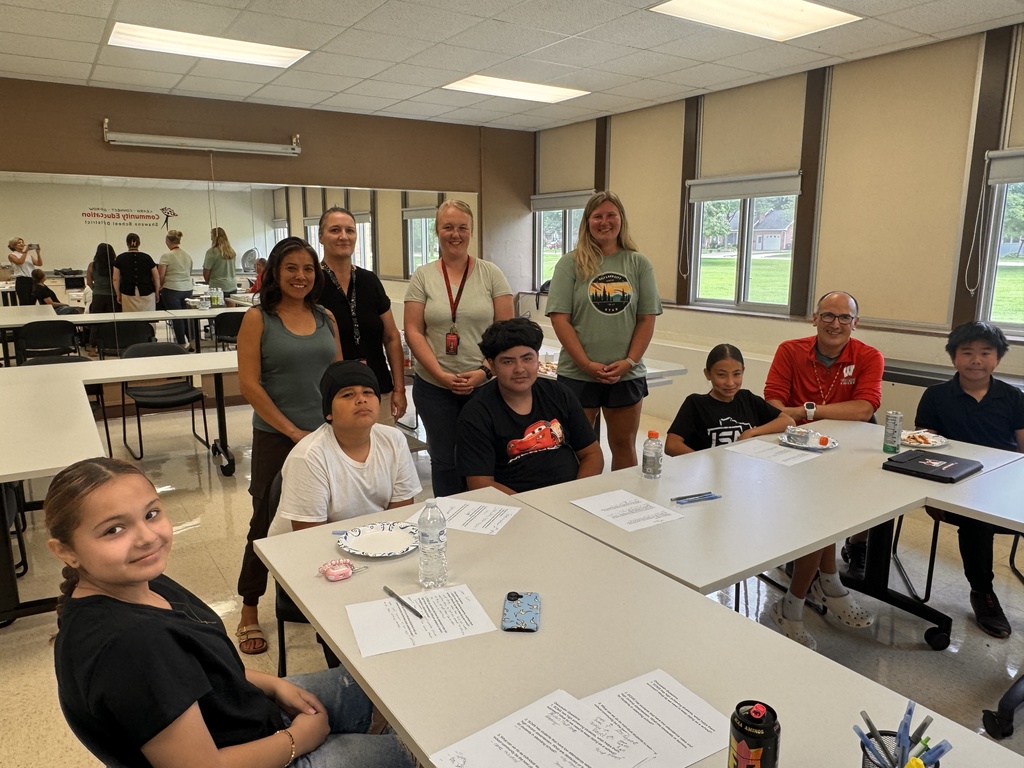📣 Student Voice in Action! 🙌  On Thursday, July 24th, a SCMS Student Focus Group met with teachers to discuss goals and ideas for the upcoming 2025-2026 school year.  We are so proud of our students for sharing their thoughts and helping shape a positive learning environment for everyone.   Their input plays a huge role in making SCMS the best it can be! 💡✨  #ShawanoProud