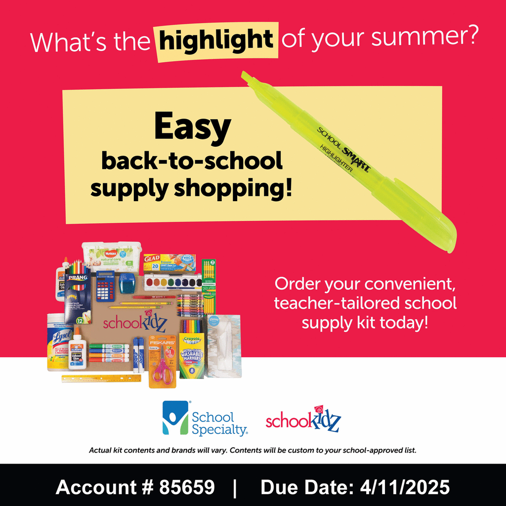 School Kit Reminder