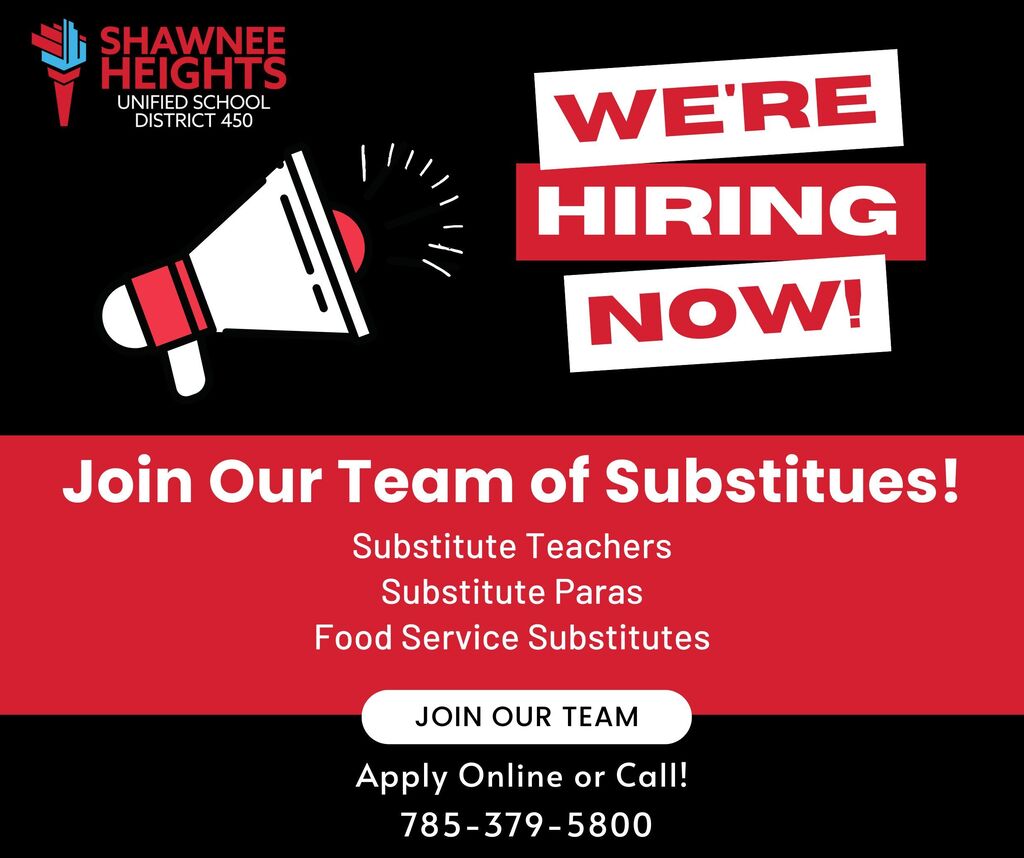 Substitutes Help Needed