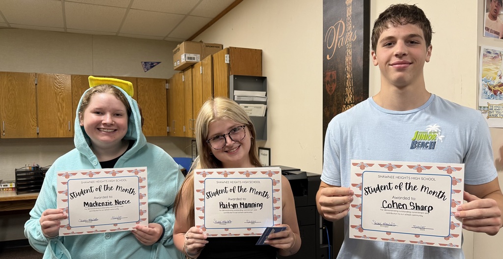 September Students of the Month