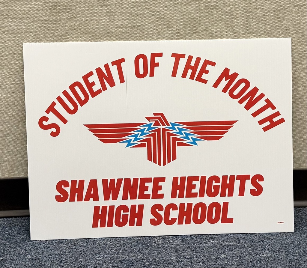 Student of the Month Signs