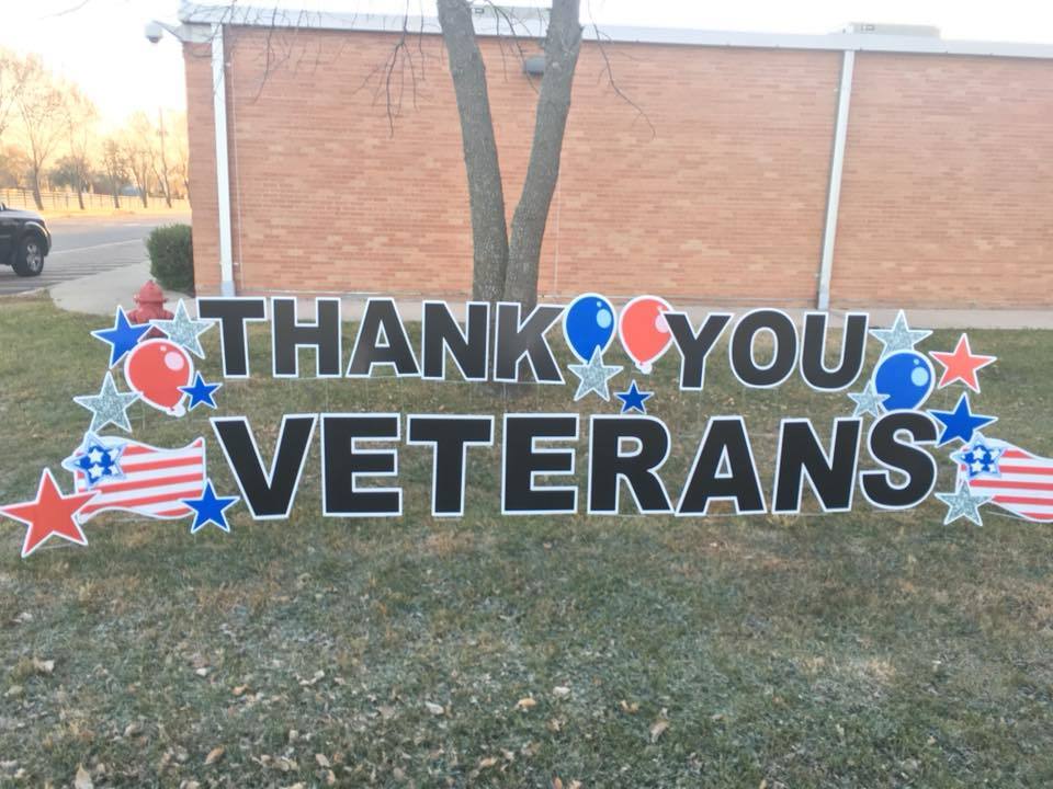Thank you Veterans! 