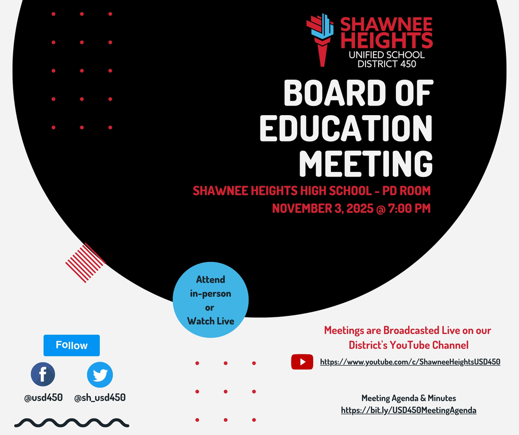 Board of Education SM Meeting Reminder