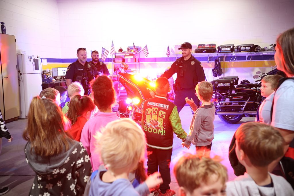 TSouth 1st Graders Field Trip to TPD