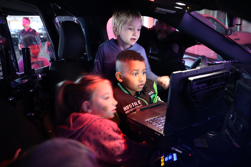 TSouth 1st Graders Field Trip to TPD