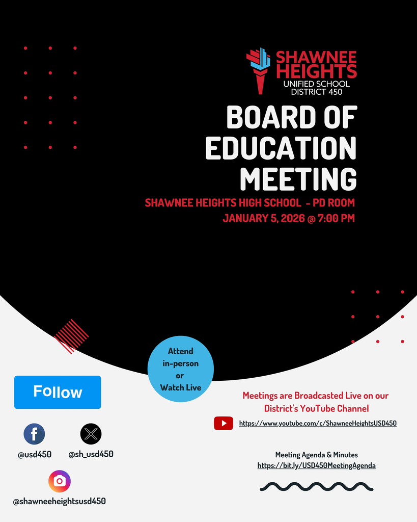 Board of Education SM Meeting Reminder