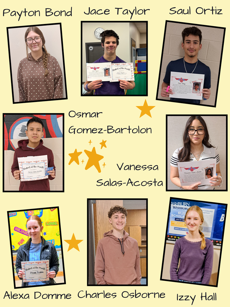Students of Month - January