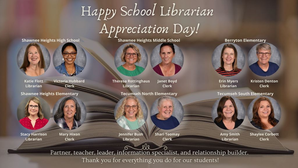 Happy School Librarian Appreciation Day!