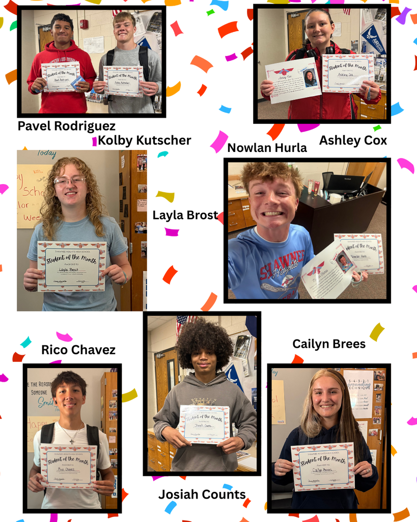 Students of the Month!