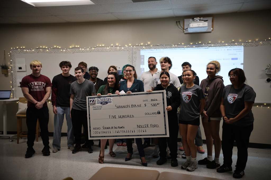 Shannon Byrne - KSNT's April Teacher of the Month
