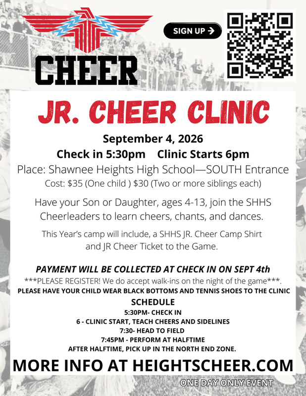 Jr. Cheer Clinic