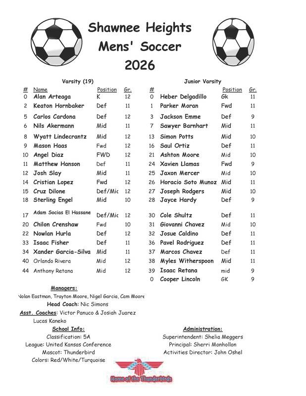 SHHS Soccer
