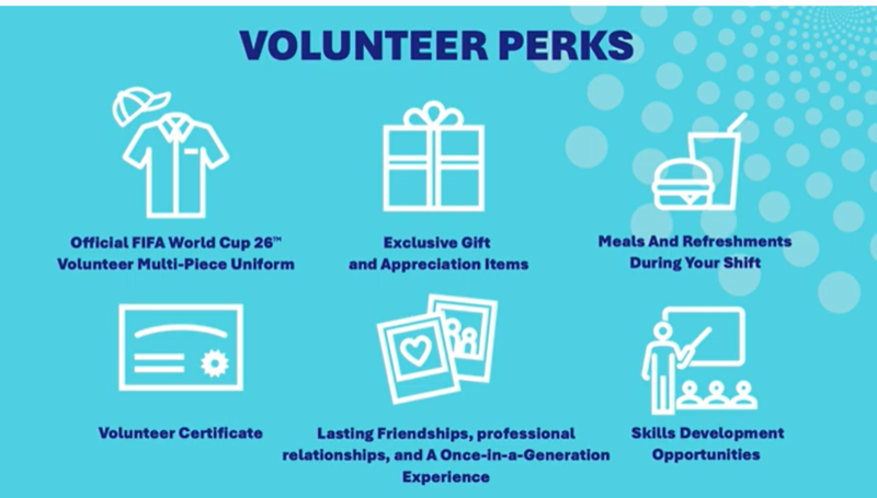 Volunteer Perks