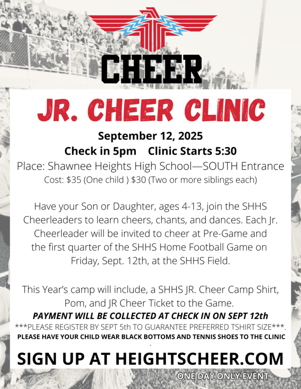 Jr. Cheer Clinic