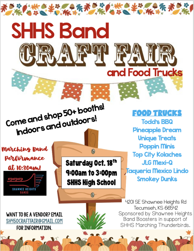SHHS Band Craft Fair