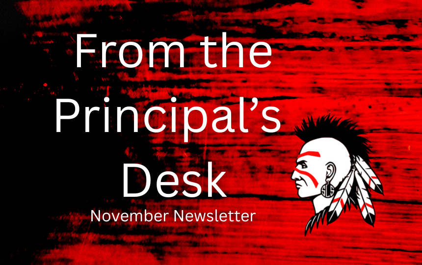 From the Principals Desk - November Newsletter