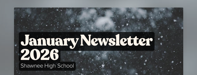 White lettering and grey background