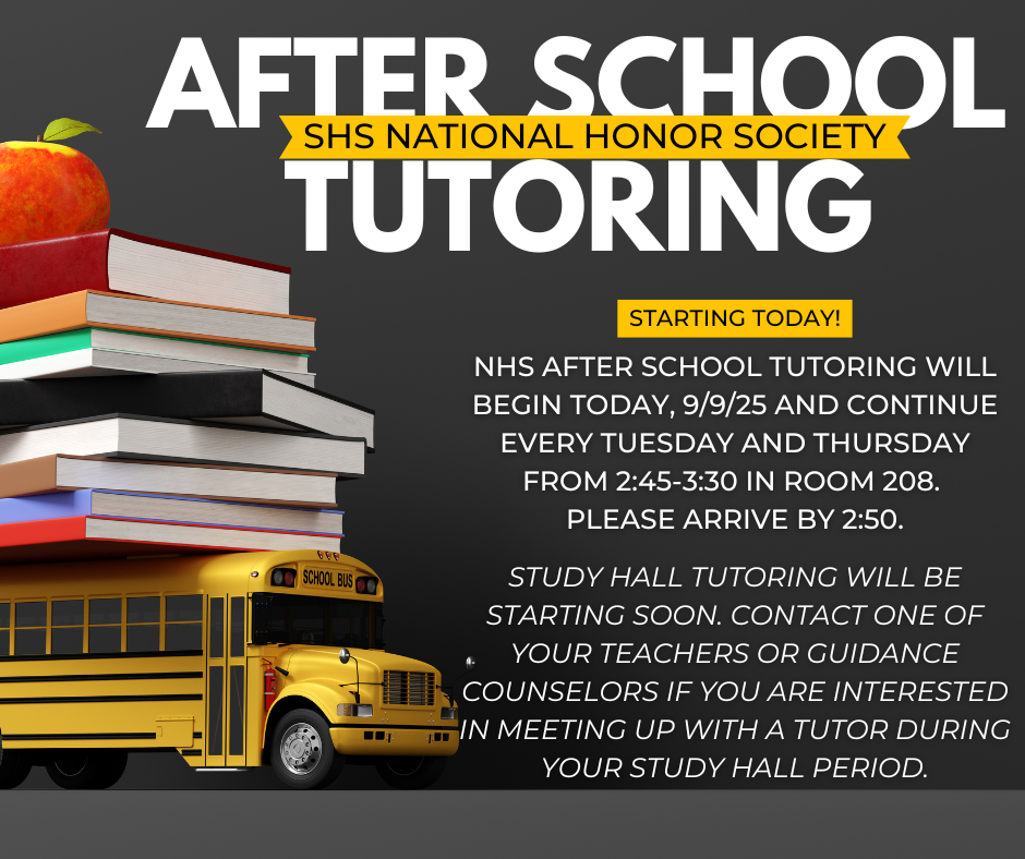 Black board, apple, stack of differnt color books, yellow school book