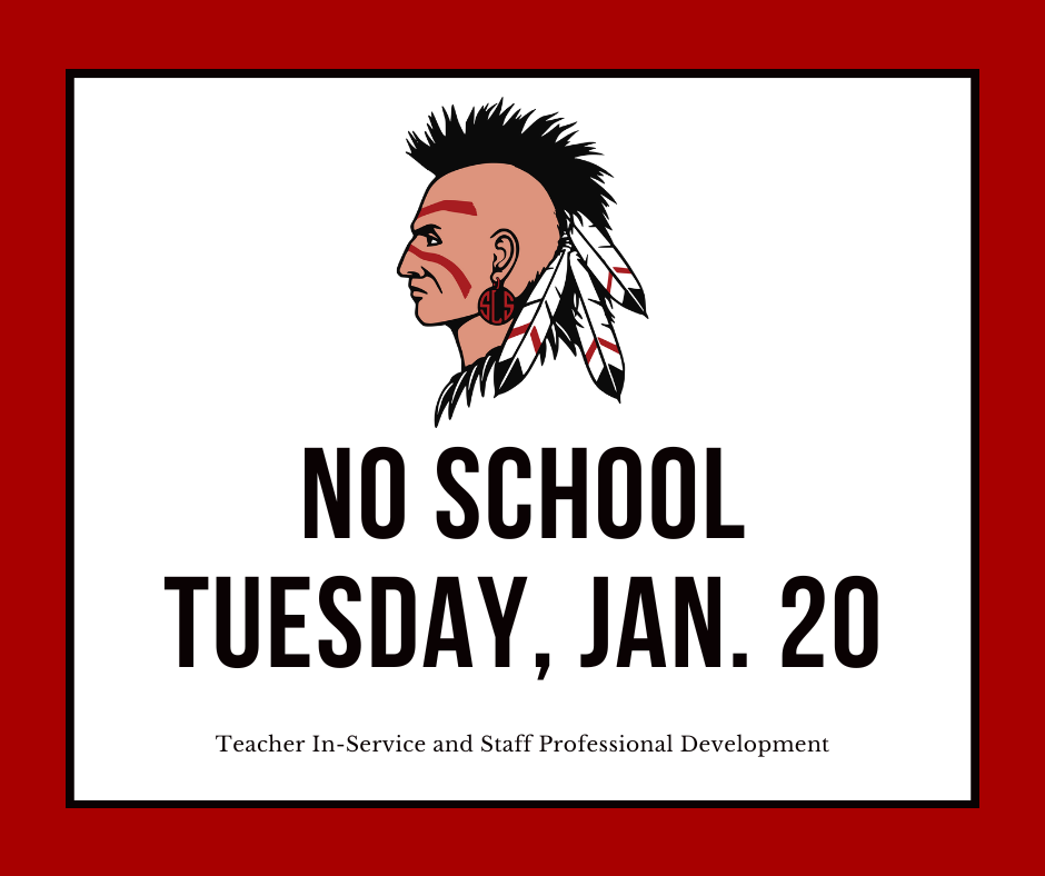 NO SCHOOL January 20